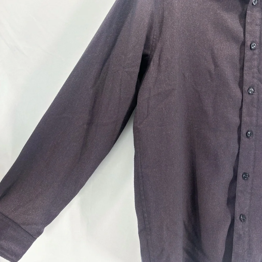 The North Face Men’s Burgundy Thermocore Flannel Button Down Shirt Medium